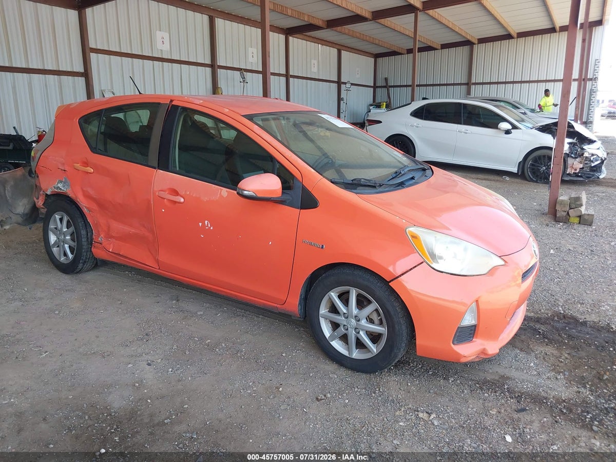 2013 TOYOTA PRIUS C THREE
