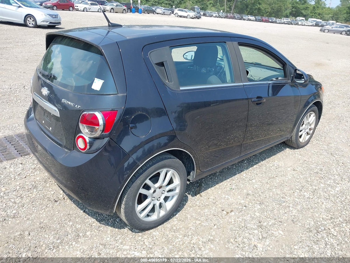 2014 CHEVROLET SONIC LT AUTO — снимка 4