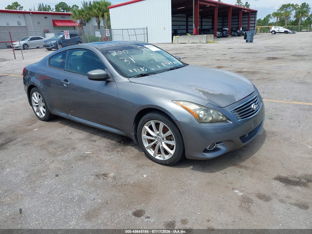 2012 INFINITI G37X