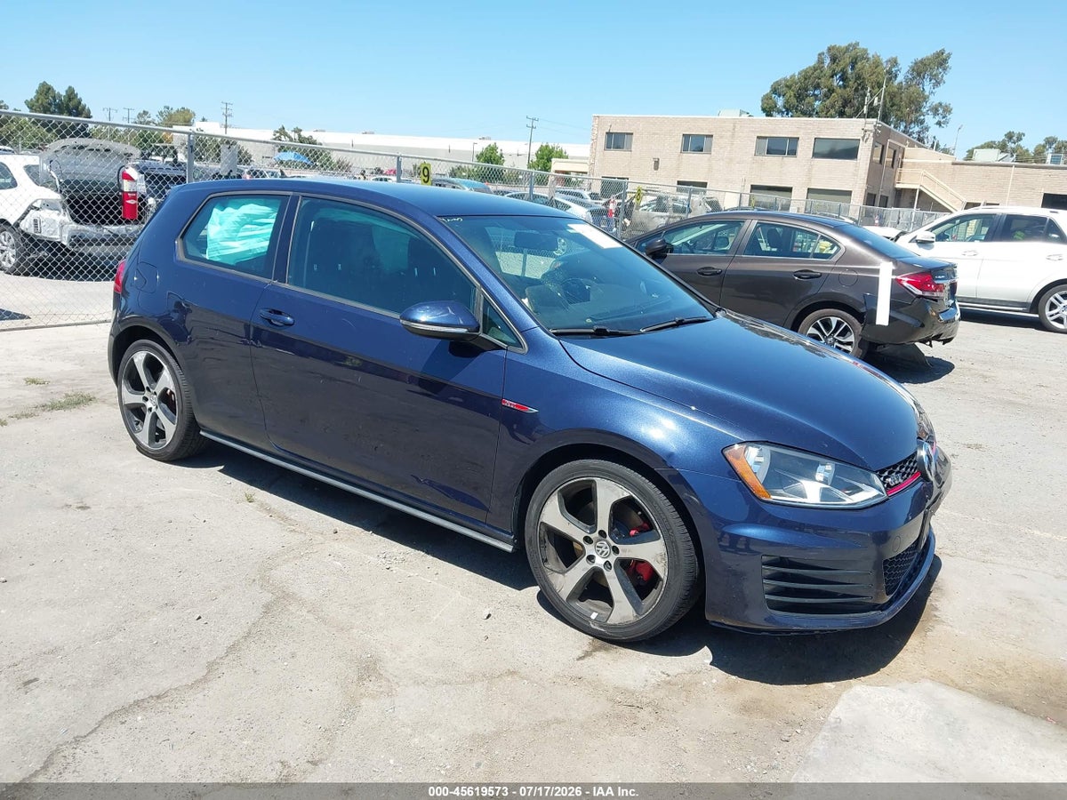 2015 VOLKSWAGEN GOLF GTI 2.0T S 2-DOOR