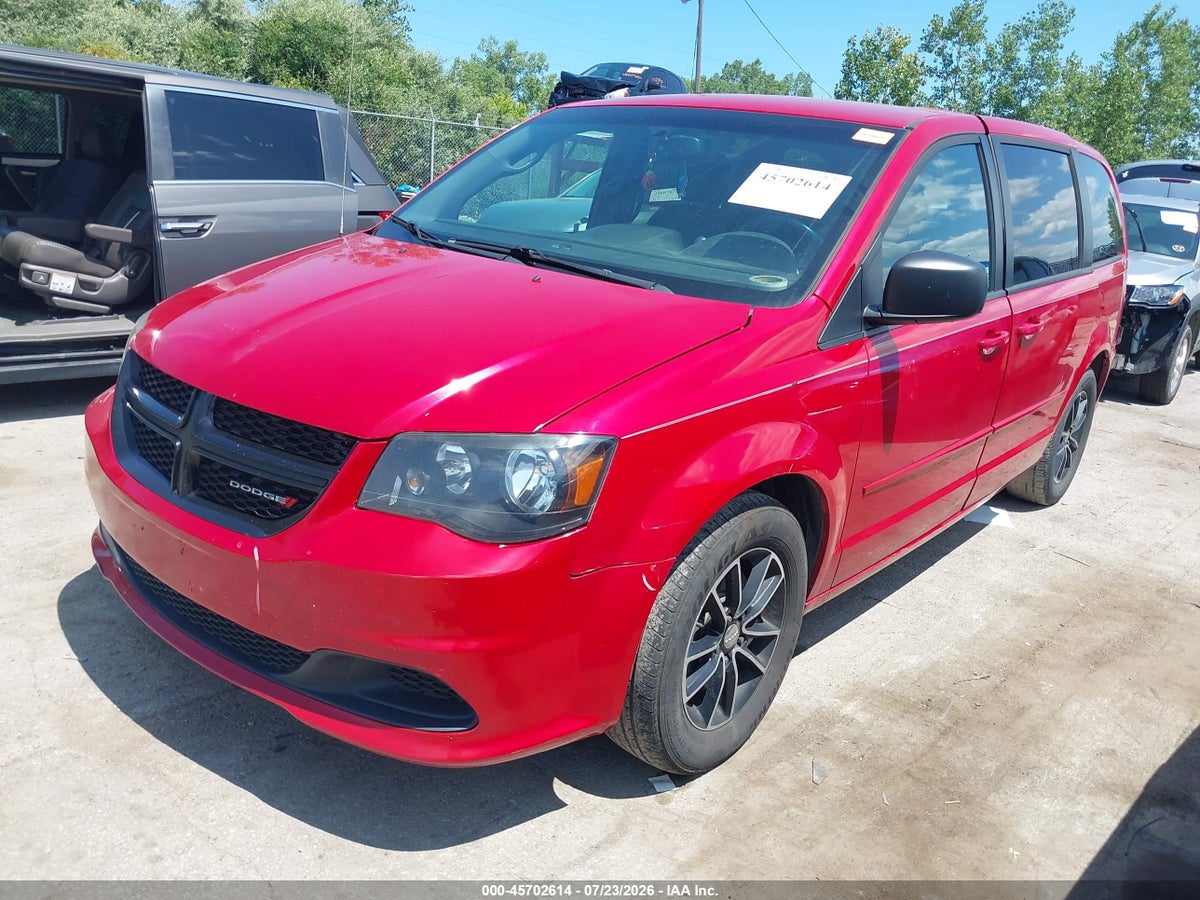 2015 DODGE GRAND CARAVAN SE — снимка 2