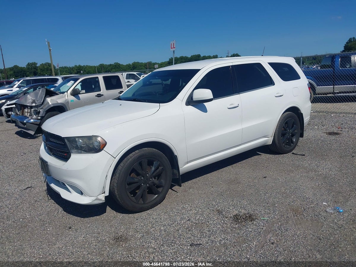 2013 DODGE DURANGO SXT — снимка 2