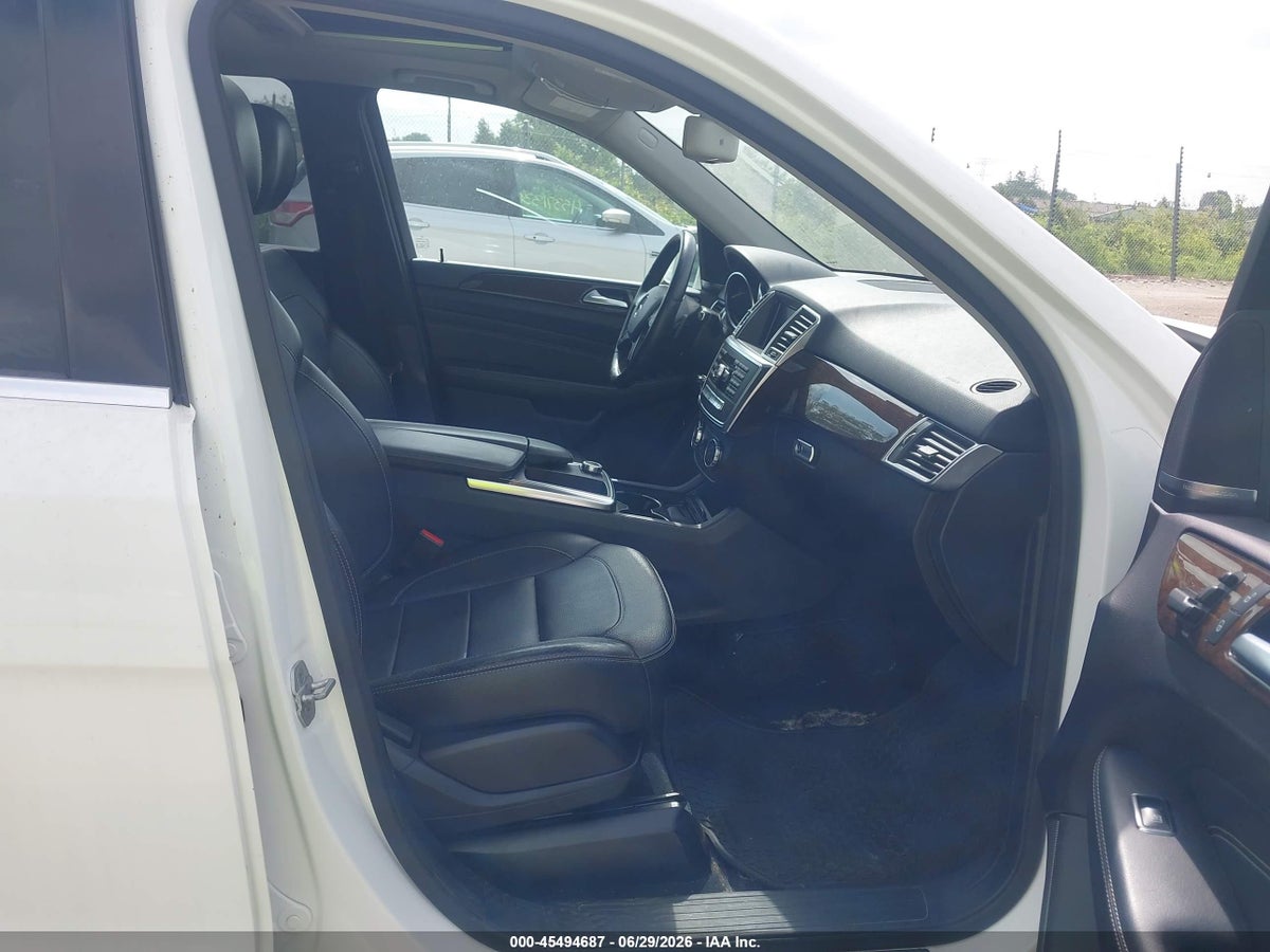 2014 MERCEDES-BENZ ML 350 4MATIC — снимка 5