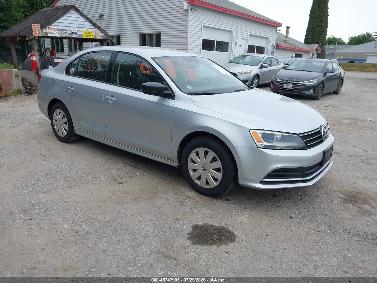 2015 VOLKSWAGEN JETTA 2.0L S