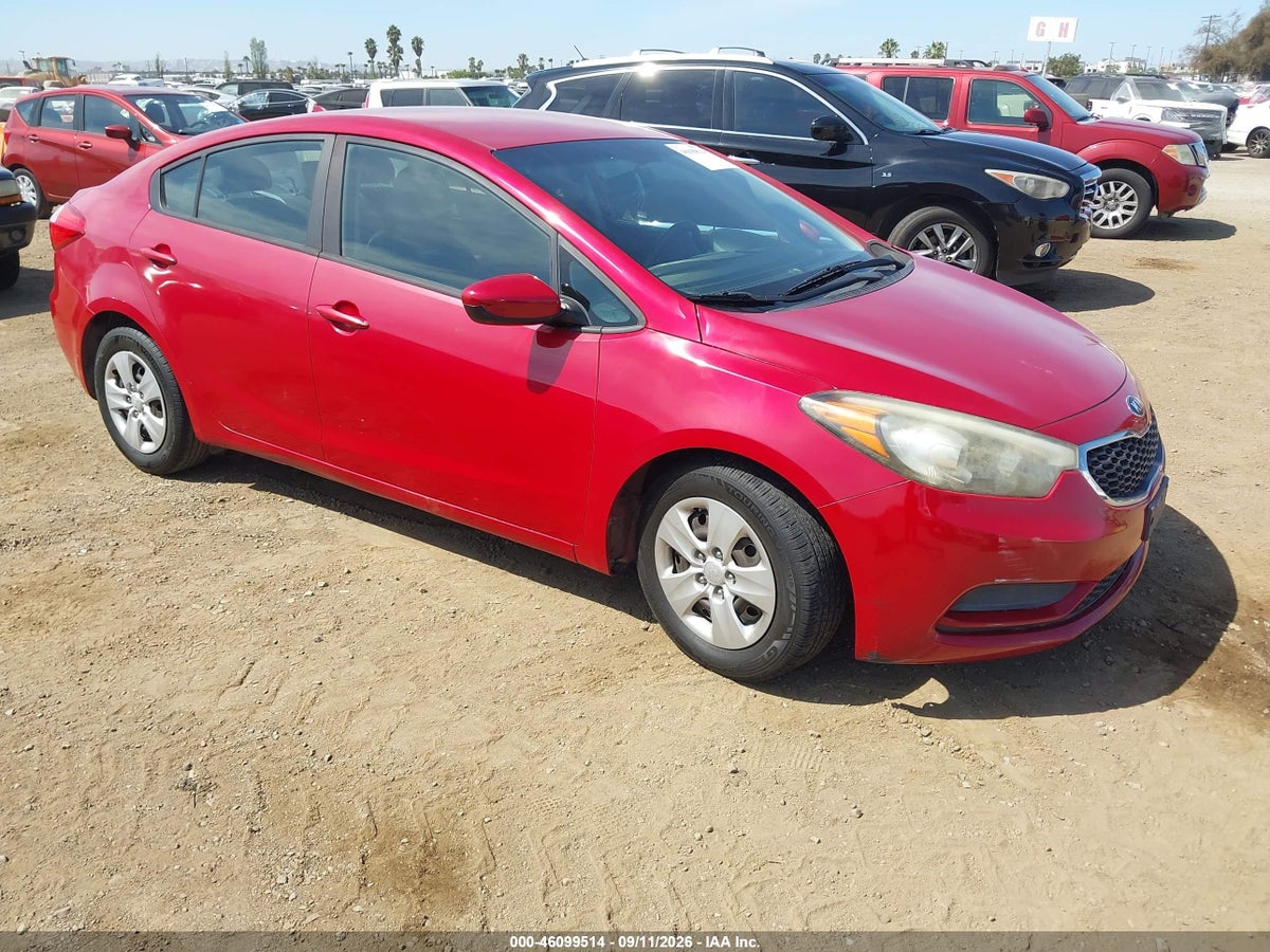 2016 KIA FORTE LX
