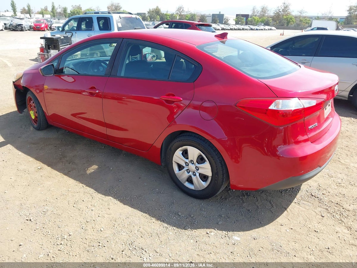 2016 KIA FORTE LX — снимка 3
