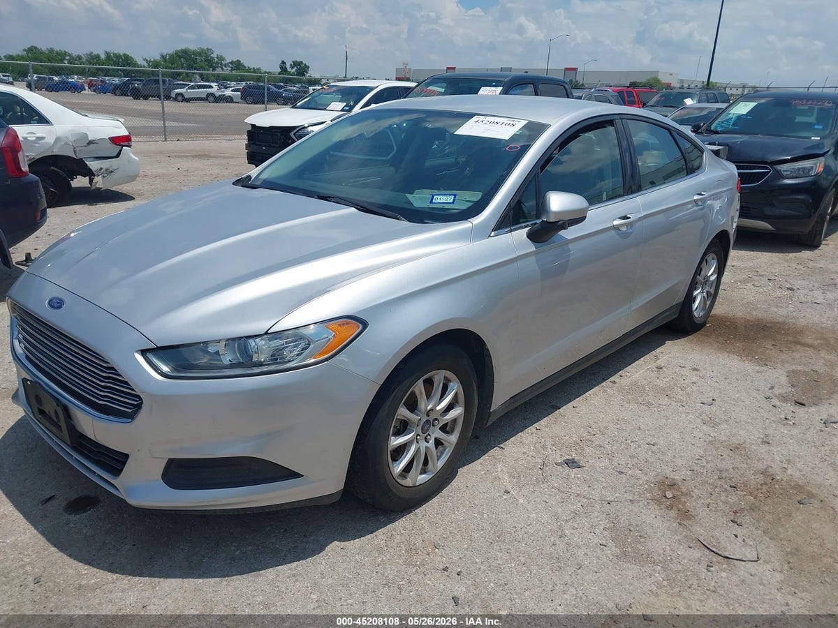 2016 FORD FUSION S — снимка 2