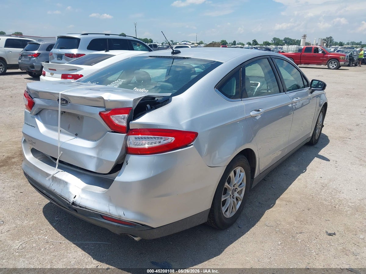 2016 FORD FUSION S — снимка 4