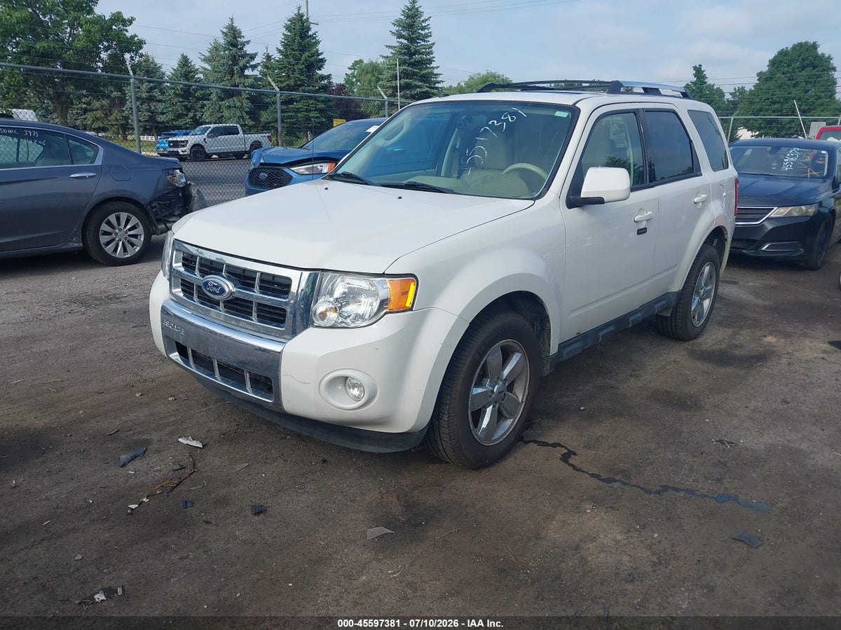 2010 FORD ESCAPE LIMITED — снимка 2