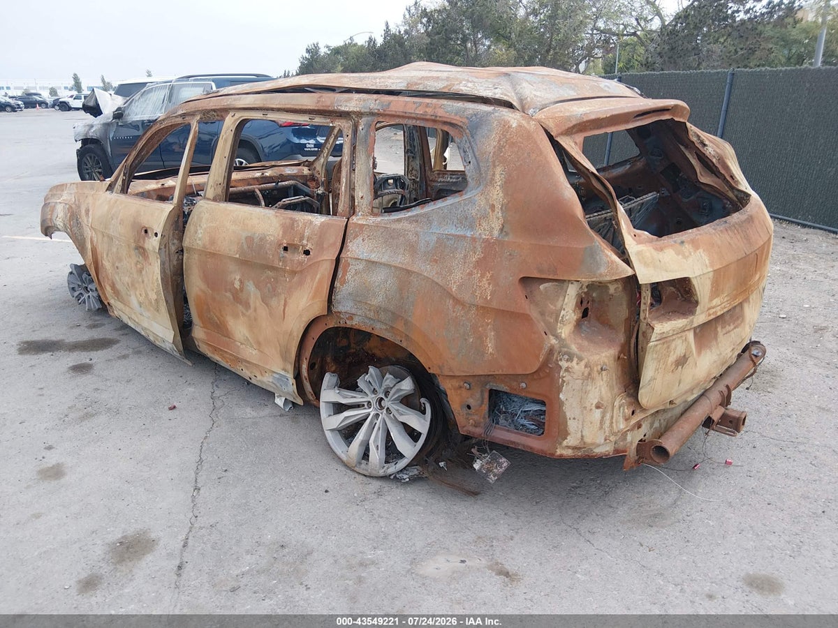 2022 VOLKSWAGEN ATLAS 3.6L V6 SE W/TECHNOLOGY — снимка 3
