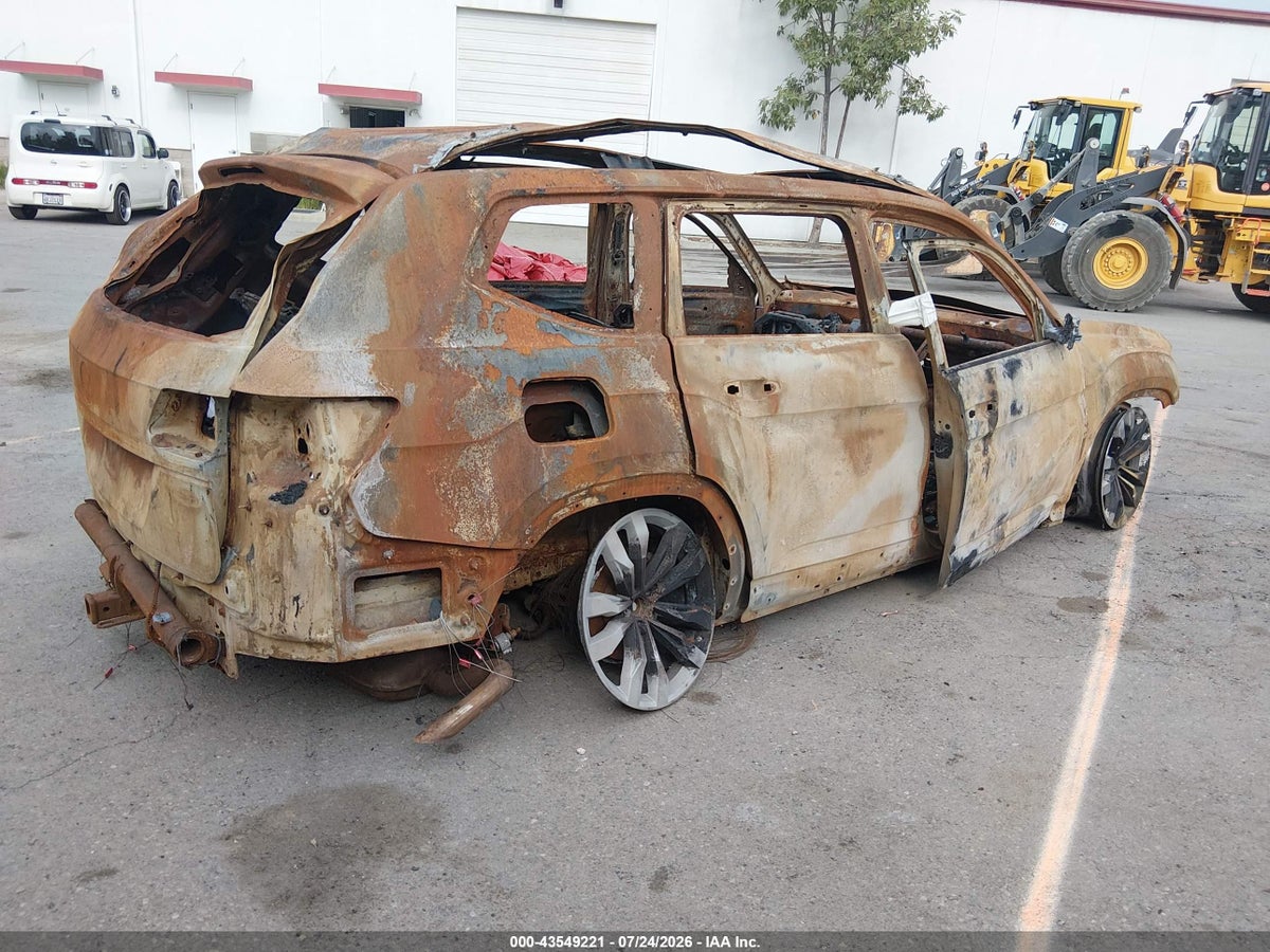 2022 VOLKSWAGEN ATLAS 3.6L V6 SE W/TECHNOLOGY — снимка 4