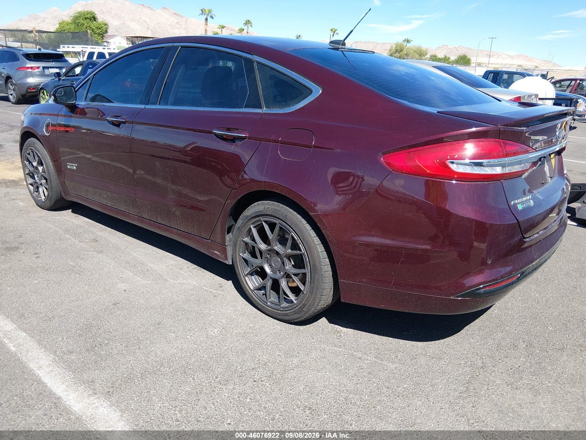 2017 FORD FUSION ENERGI TITANIUM — снимка 3
