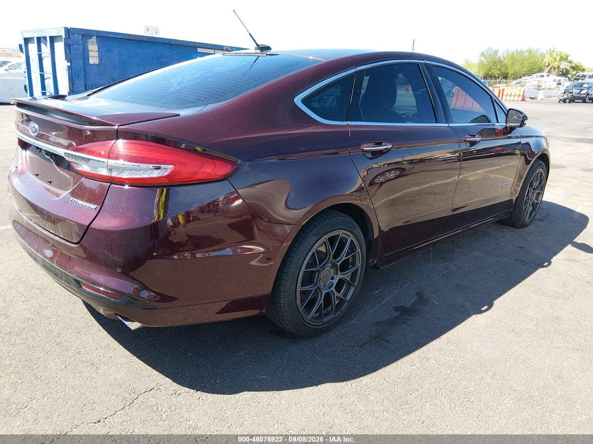 2017 FORD FUSION ENERGI TITANIUM — снимка 4