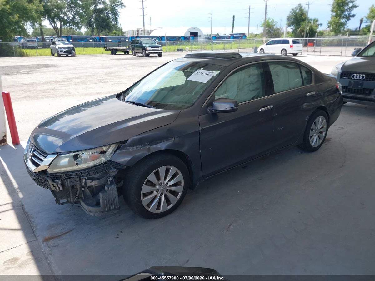 2013 HONDA ACCORD EX-L V-6 — снимка 2