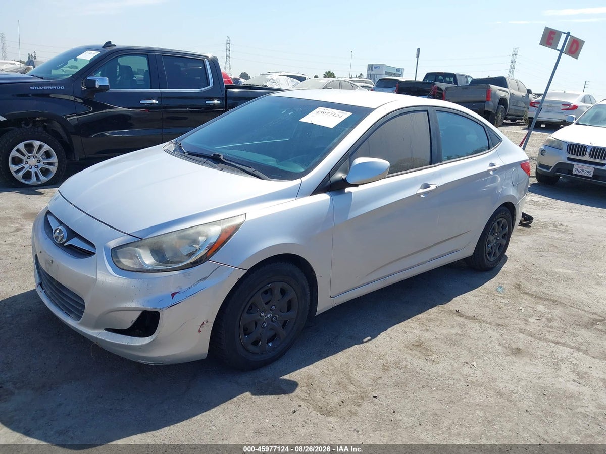 2012 HYUNDAI ACCENT GLS — снимка 2