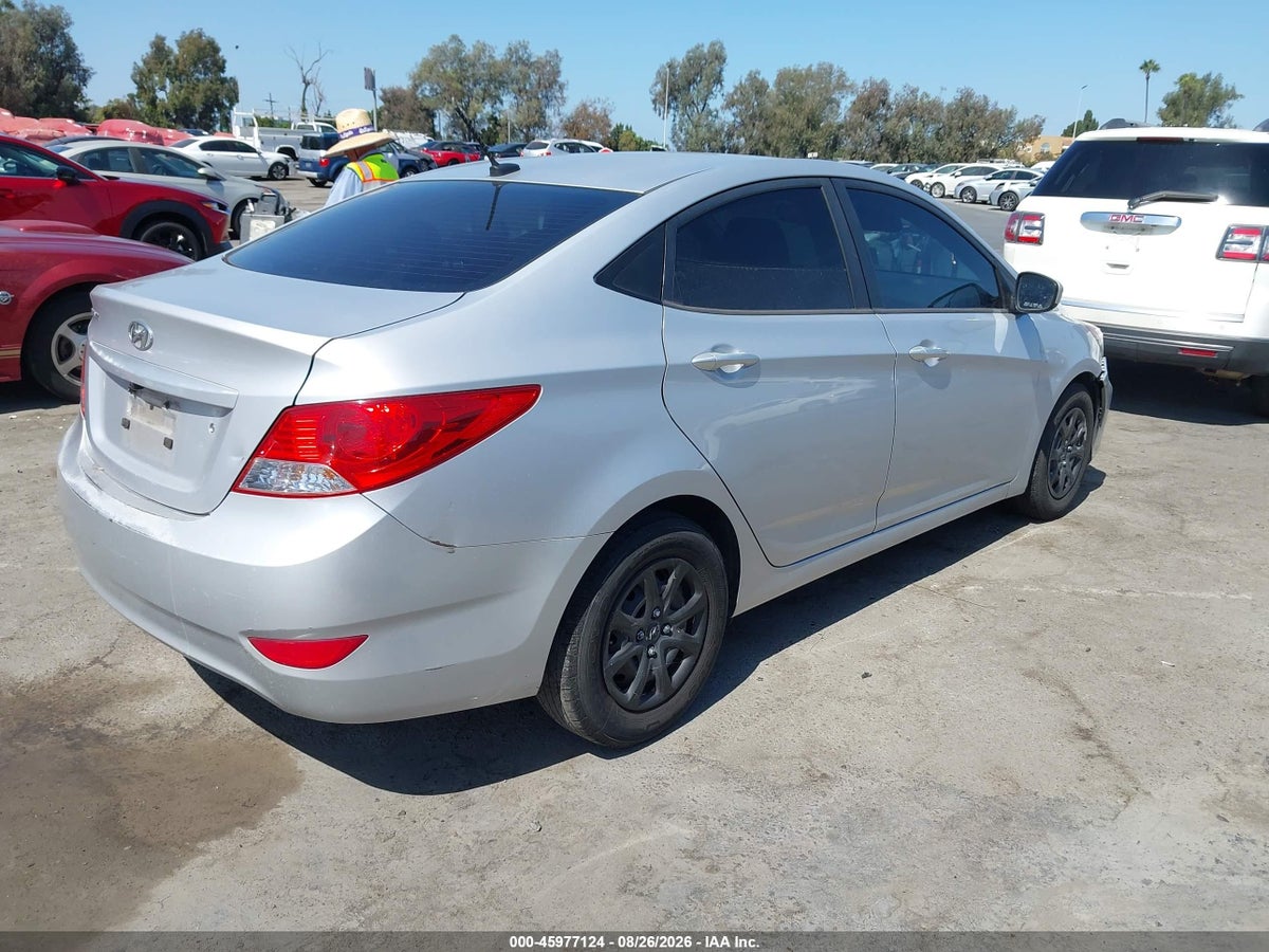 2012 HYUNDAI ACCENT GLS — снимка 4