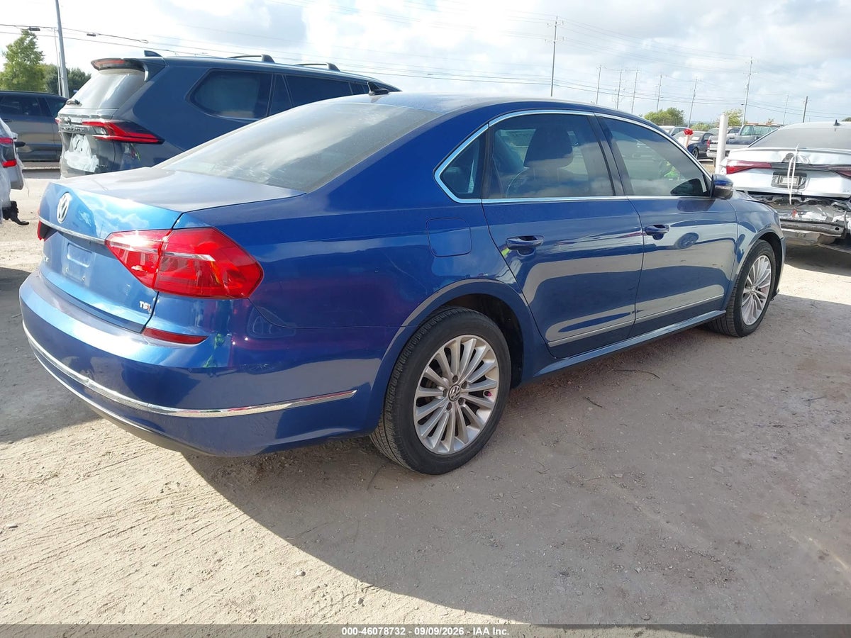 2016 VOLKSWAGEN PASSAT 1.8T SE — снимка 4