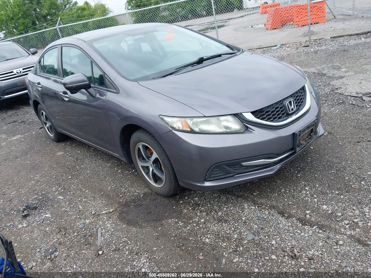 2015 HONDA CIVIC SE