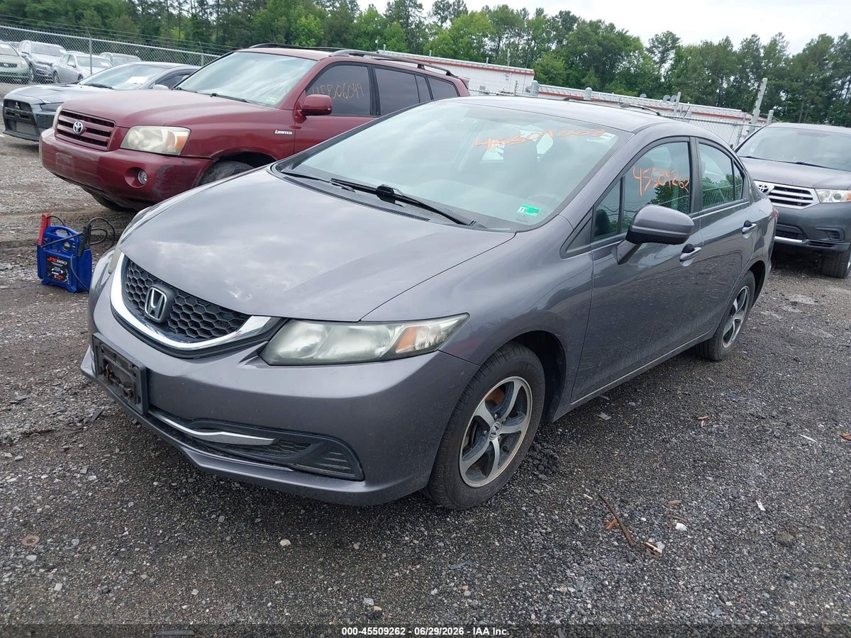 2015 HONDA CIVIC SE — снимка 2
