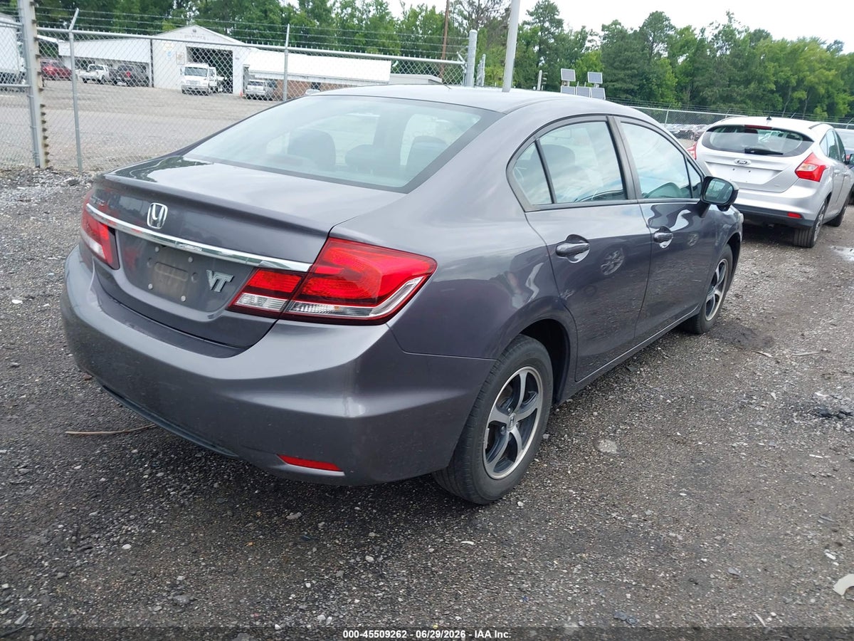 2015 HONDA CIVIC SE — снимка 4