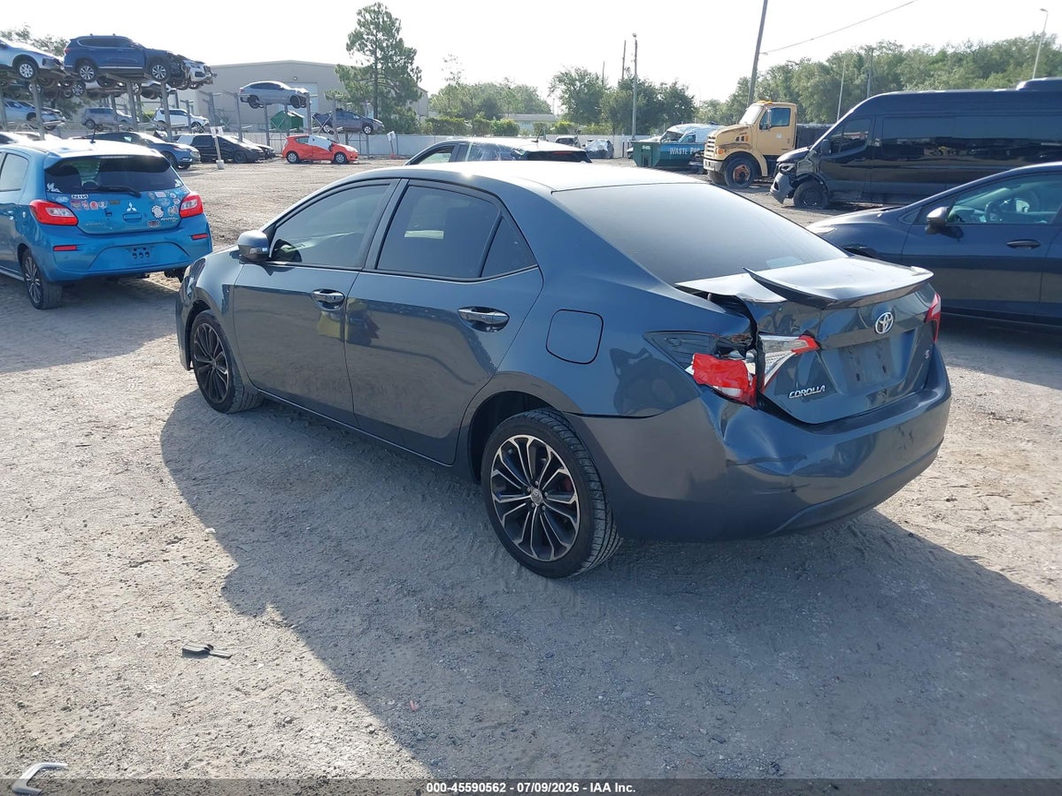 2015 TOYOTA COROLLA S PLUS — снимка 3