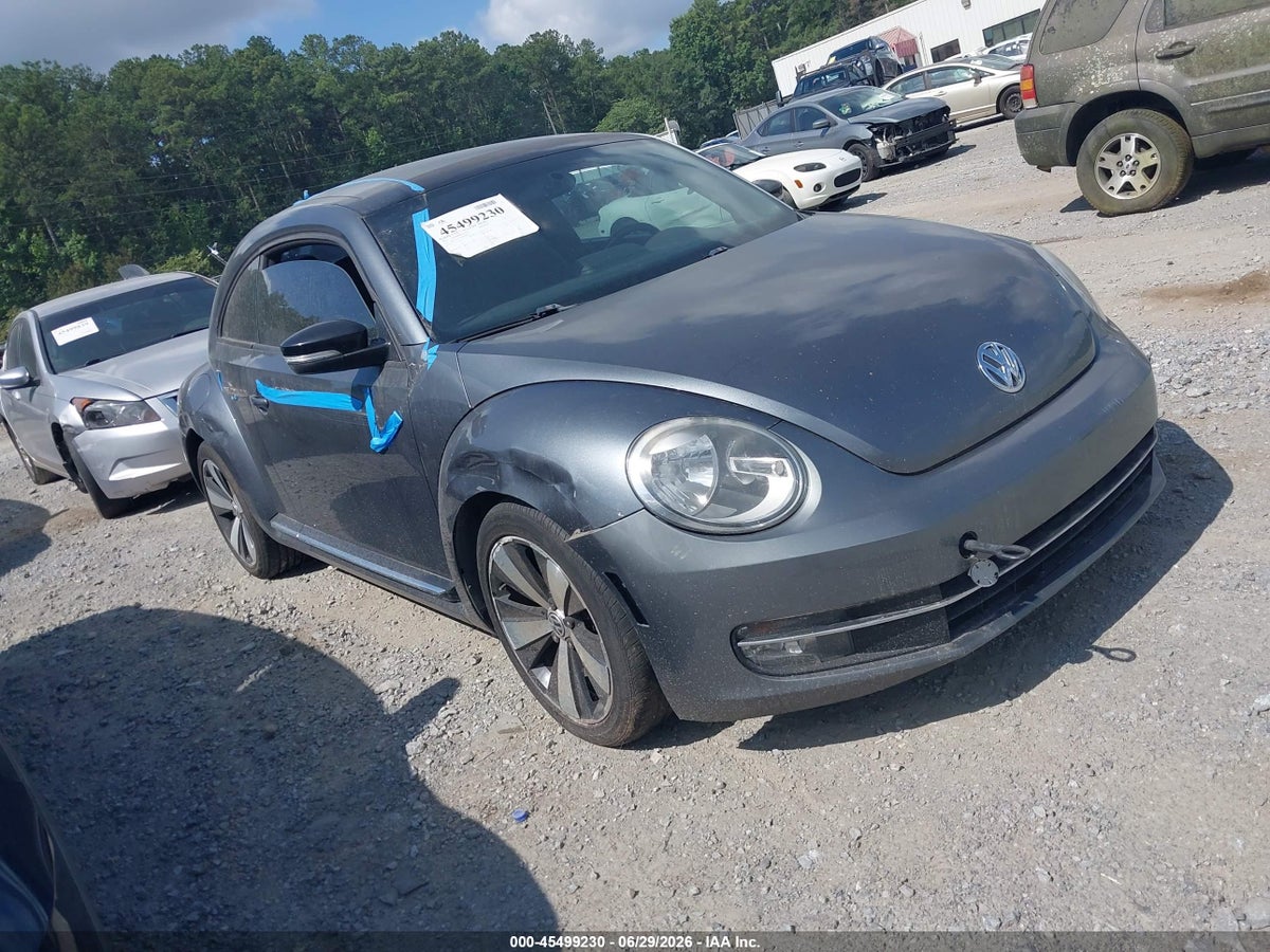 2012 VOLKSWAGEN BEETLE 2.0T TURBO