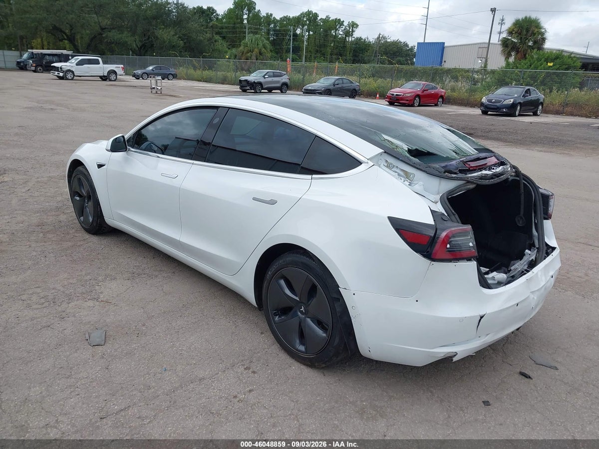 2020 TESLA MODEL 3 STANDARD RANGE PLUS REAR-WHEEL DRIVE/STANDARD RANGE REAR-WHEEL DRIVE — снимка 3