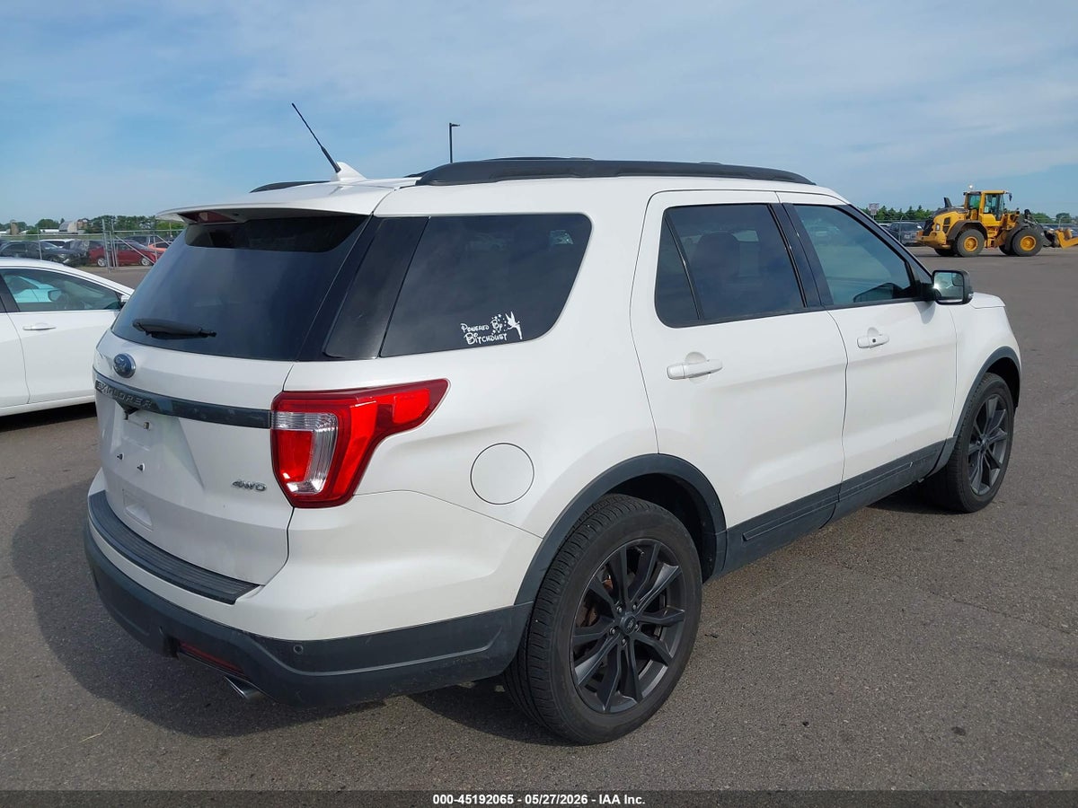 2018 FORD EXPLORER XLT — снимка 4