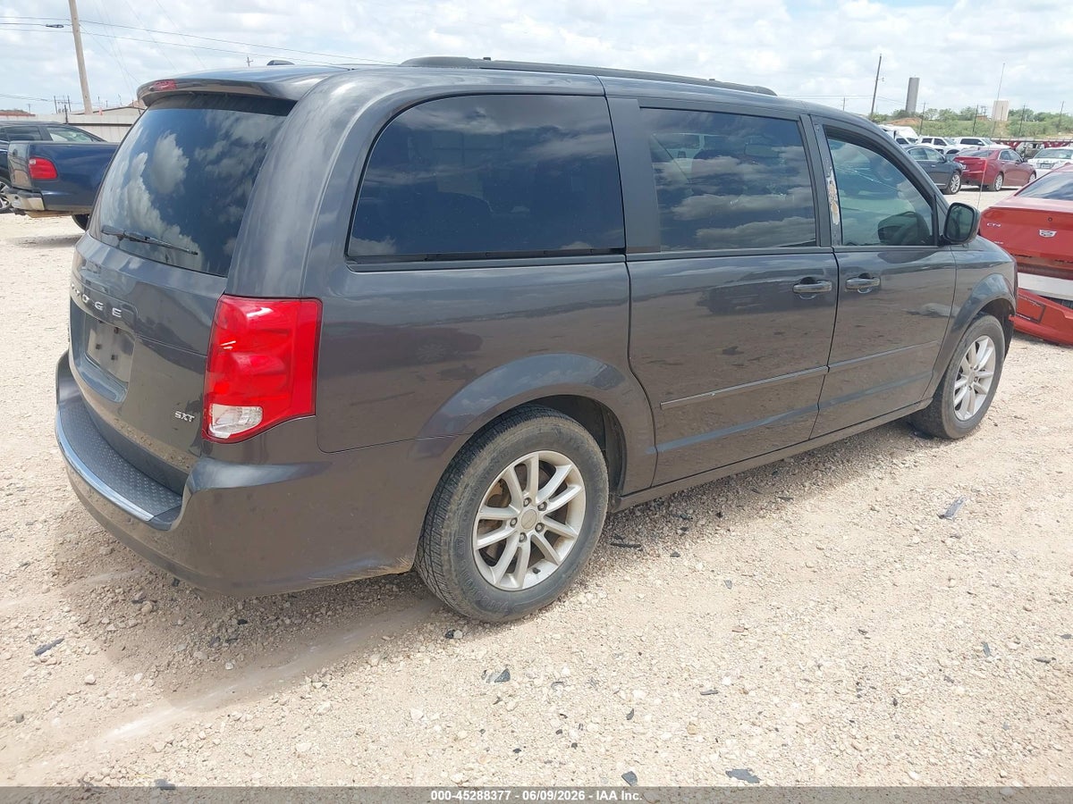 2016 DODGE GRAND CARAVAN SXT — снимка 4