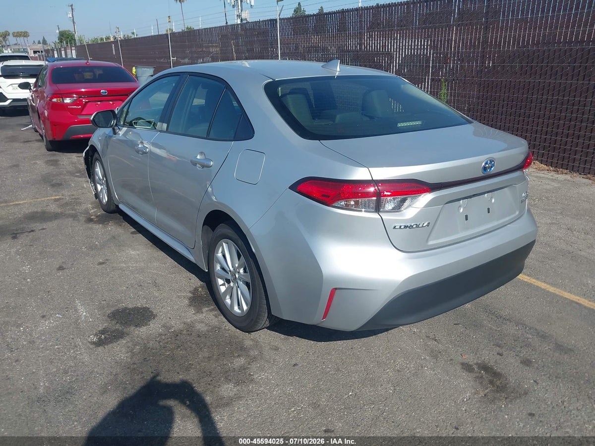 2024 TOYOTA COROLLA HYBRID LE — снимка 3