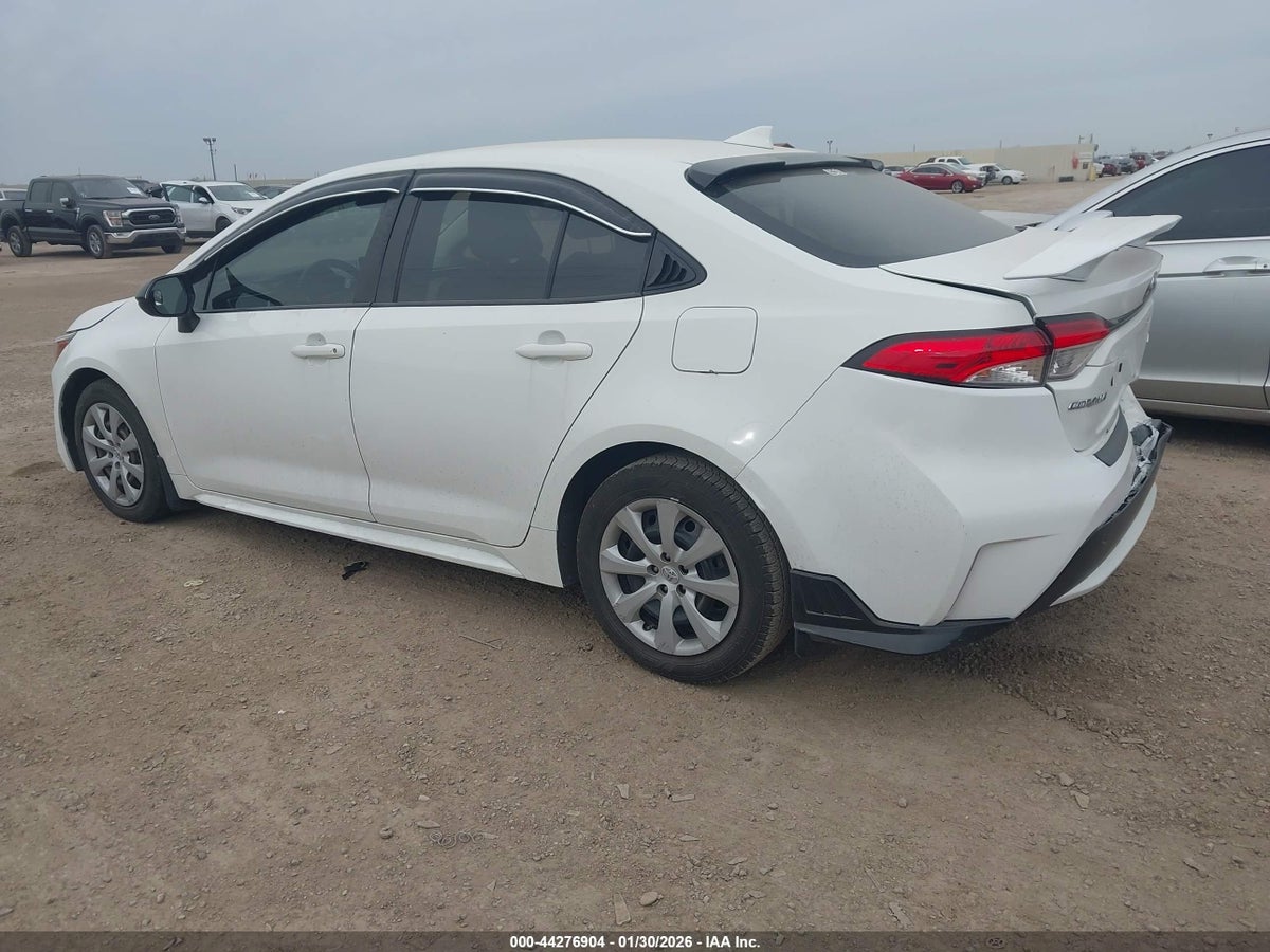 2021 TOYOTA COROLLA LE — снимка 3