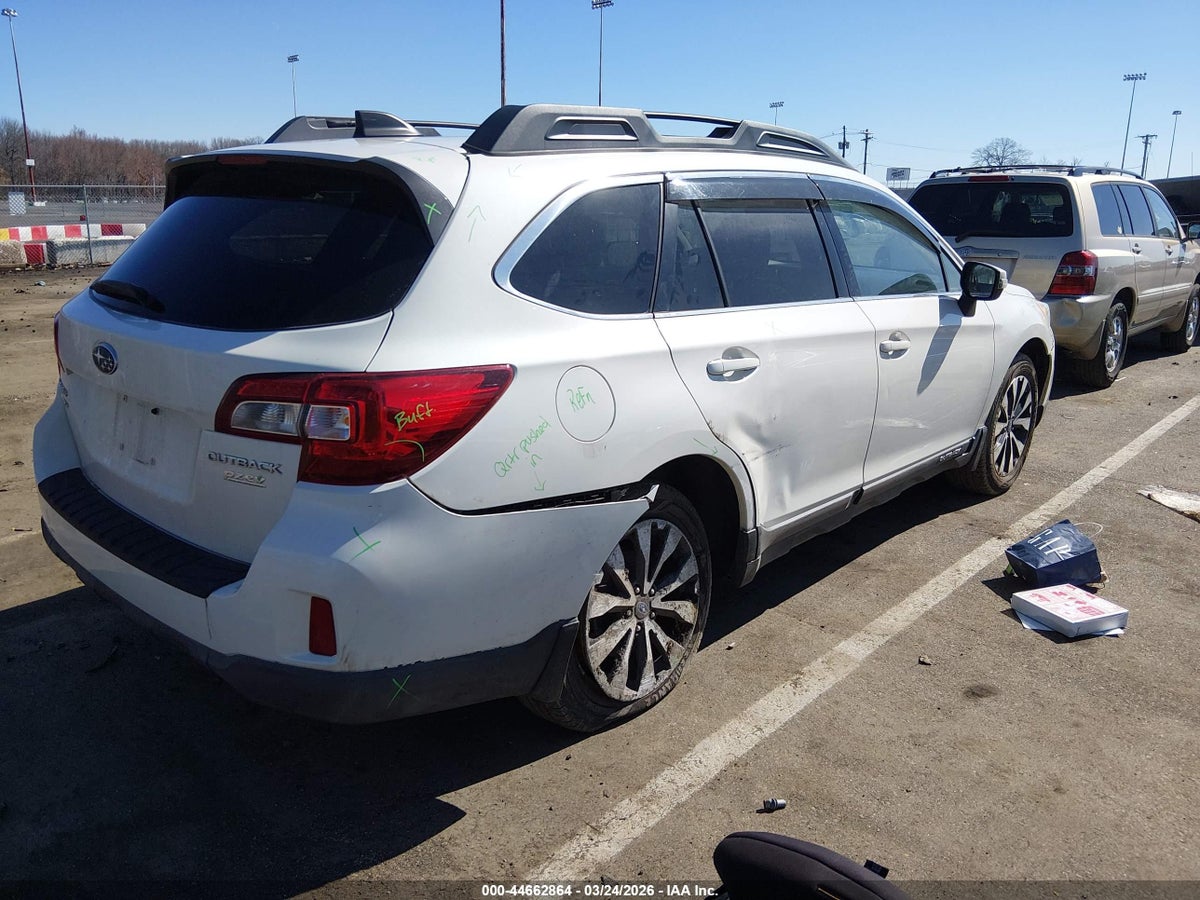 2016 SUBARU OUTBACK 2.5I LIMITED — снимка 4