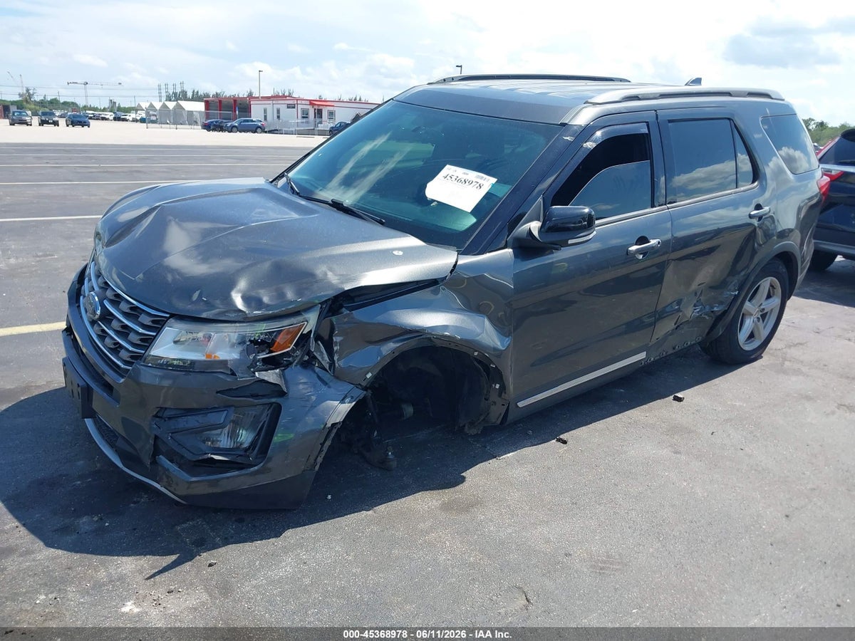 2017 FORD EXPLORER XLT — снимка 2