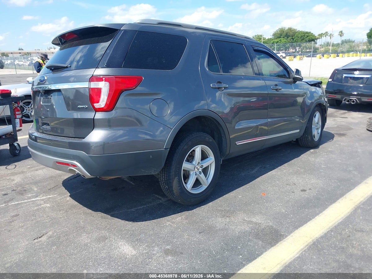 2017 FORD EXPLORER XLT — снимка 4