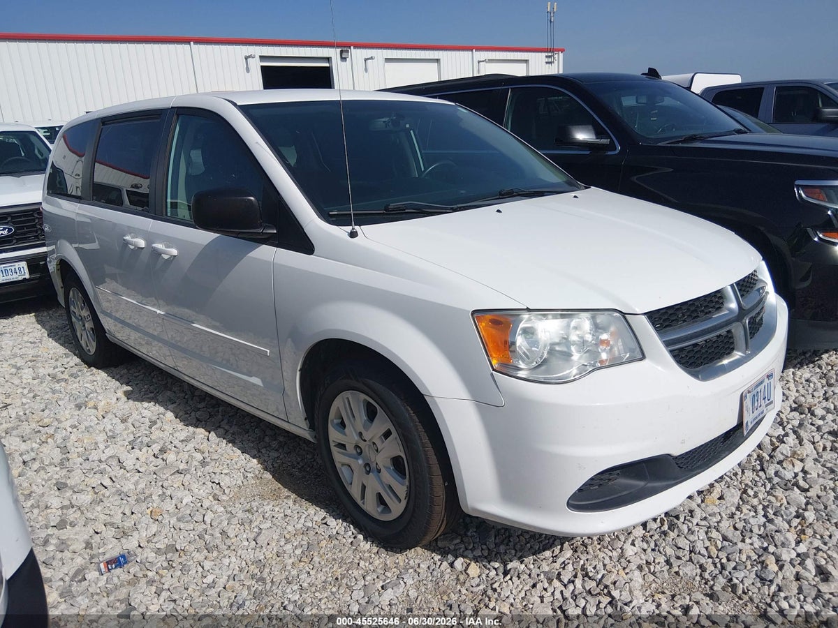 2017 DODGE GRAND CARAVAN SE