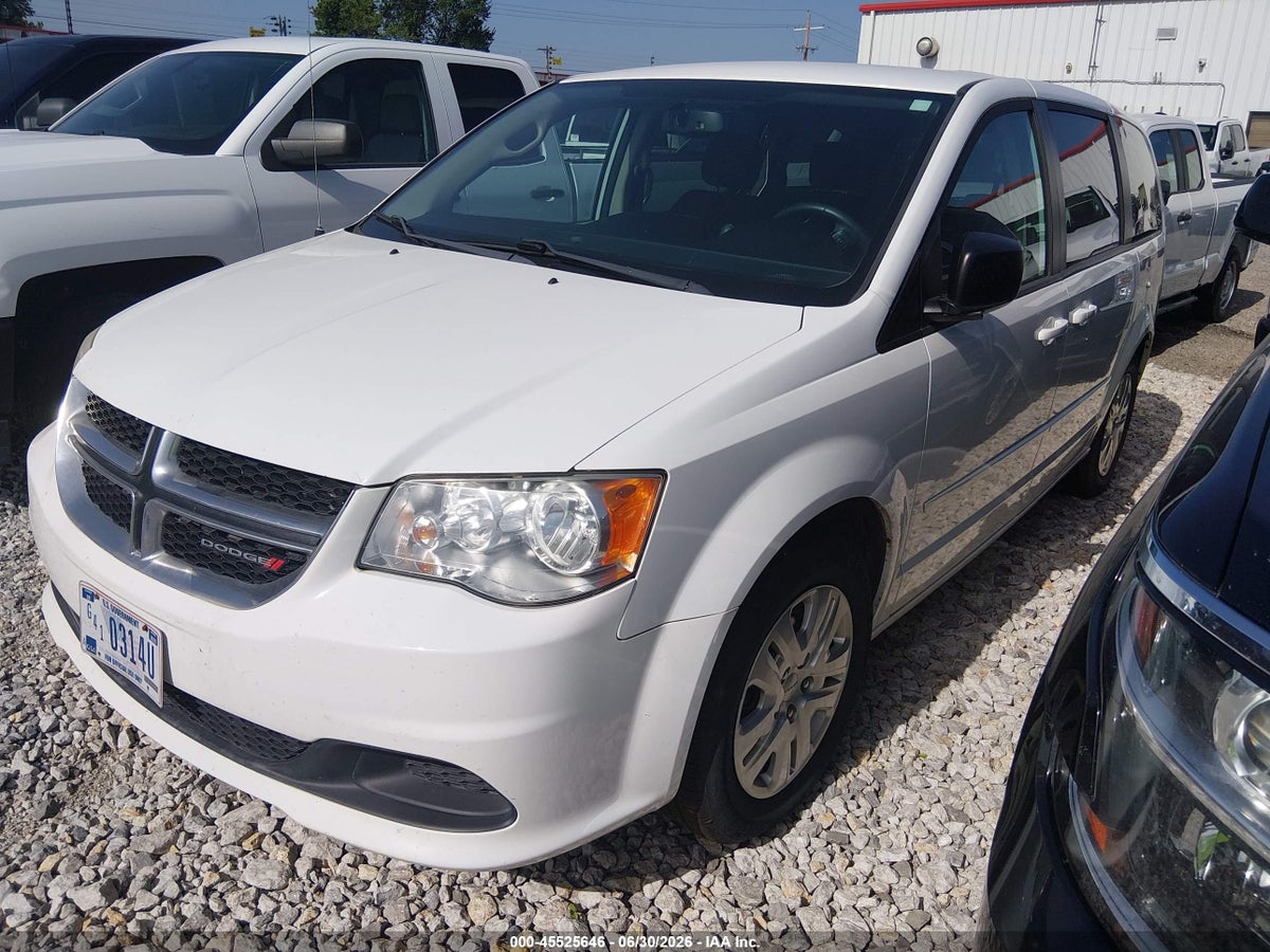 2017 DODGE GRAND CARAVAN SE — снимка 2