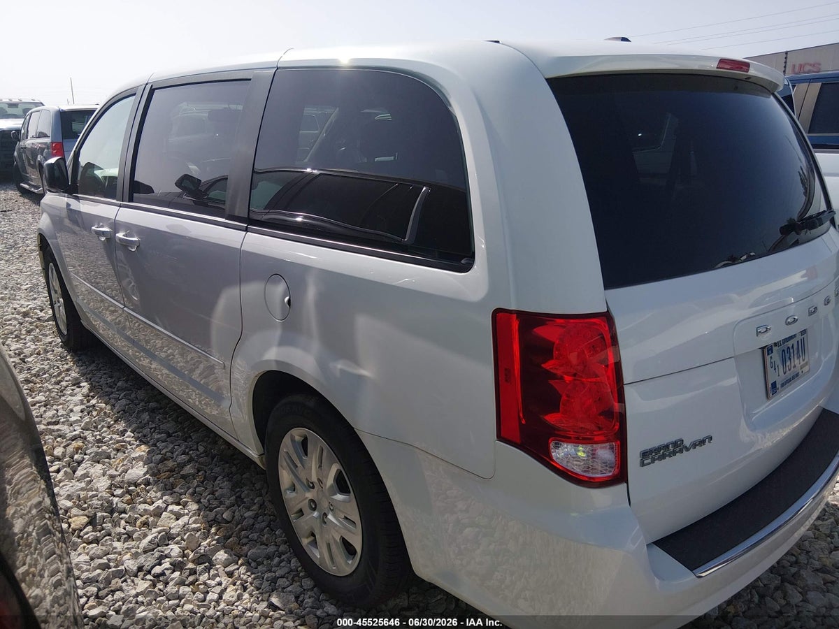 2017 DODGE GRAND CARAVAN SE — снимка 3