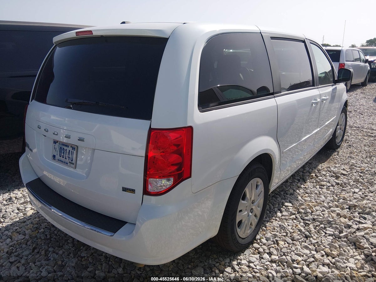 2017 DODGE GRAND CARAVAN SE — снимка 4