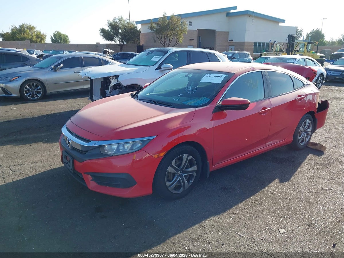 2017 HONDA CIVIC LX — снимка 2