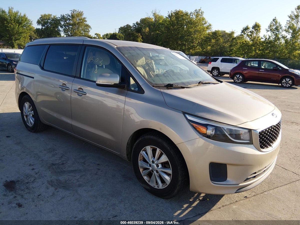 2016 KIA SEDONA LX