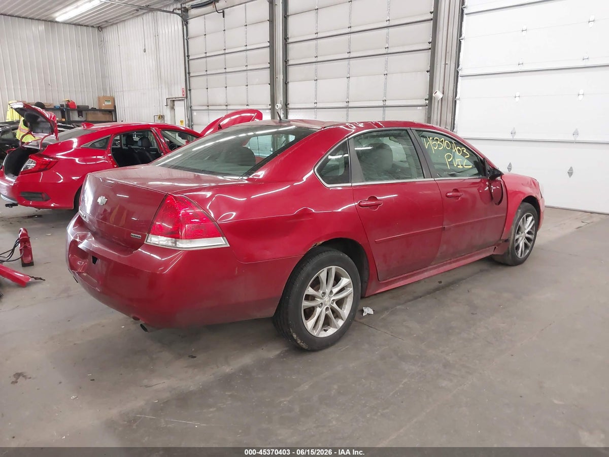 2015 CHEVROLET IMPALA LIMITED LT — снимка 4
