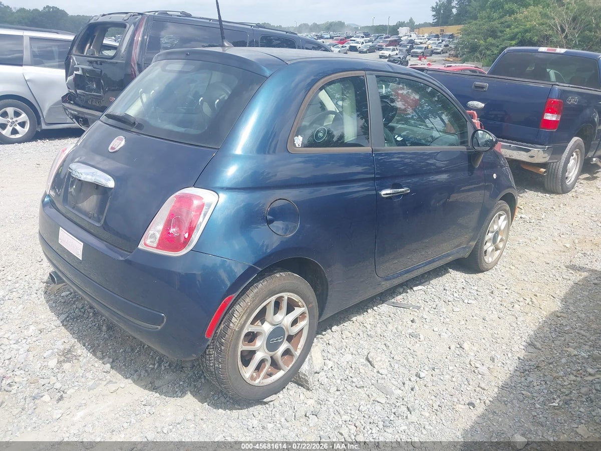2013 FIAT 500 POP — снимка 4