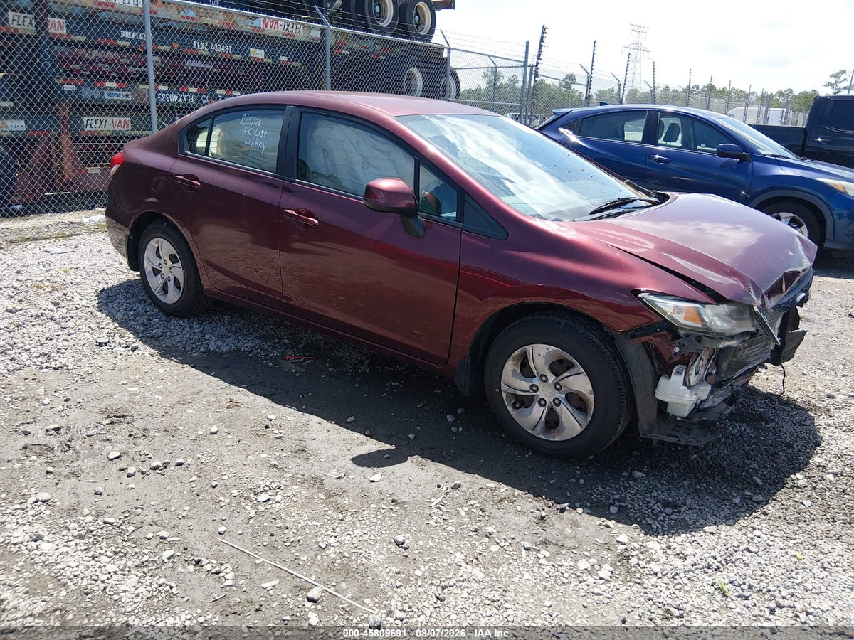 2013 HONDA CIVIC LX