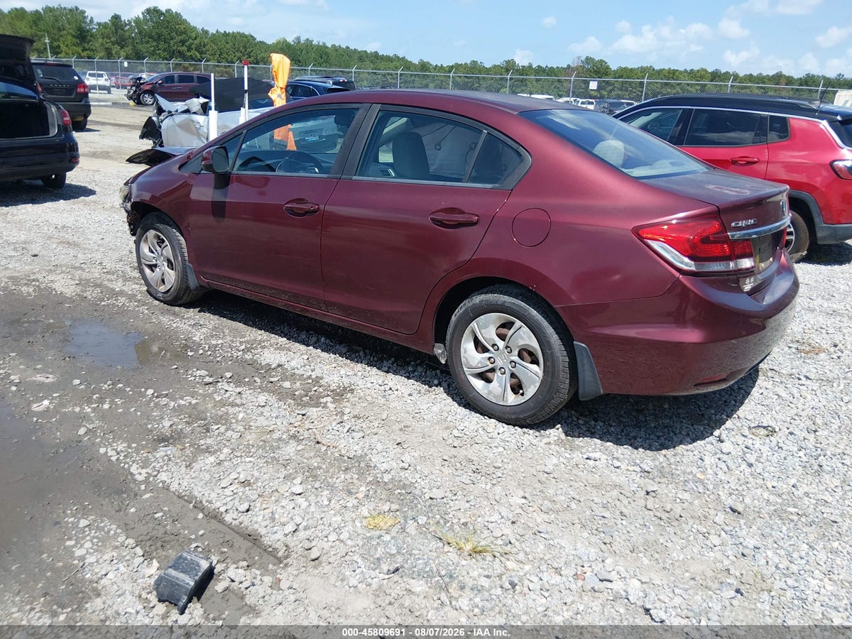 2013 HONDA CIVIC LX — снимка 3