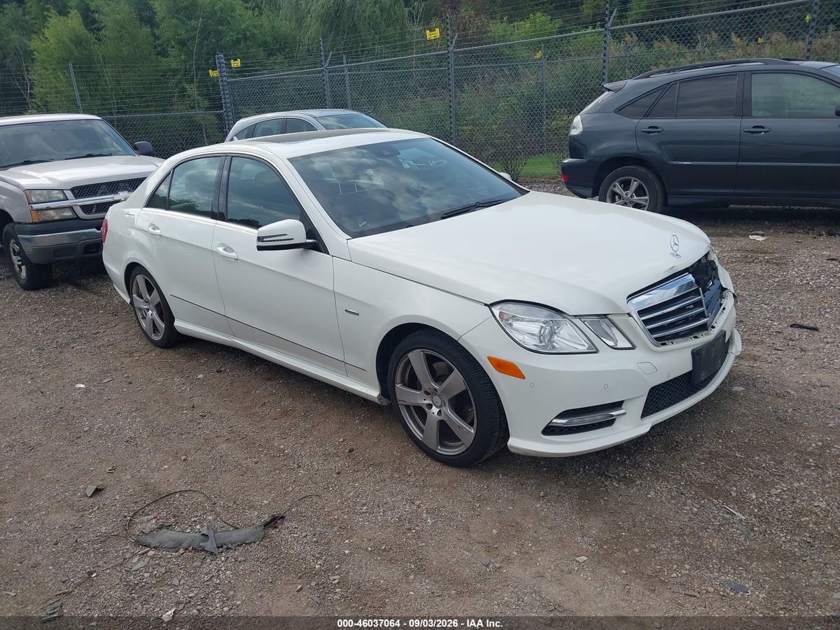 2012 MERCEDES-BENZ E 350 4MATIC