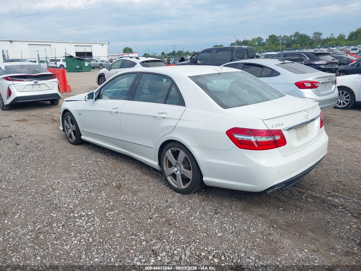 2012 MERCEDES-BENZ E 350 4MATIC — снимка 3