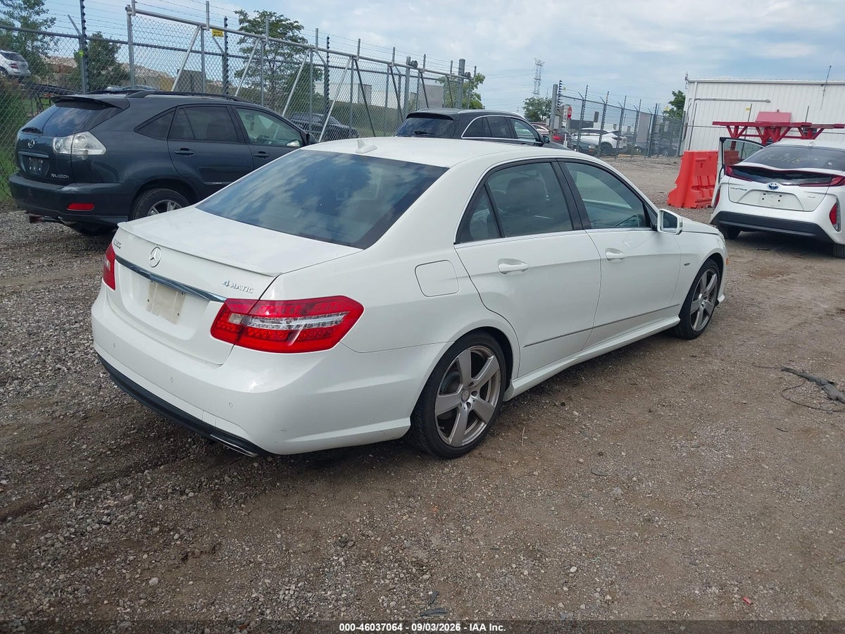 2012 MERCEDES-BENZ E 350 4MATIC — снимка 4