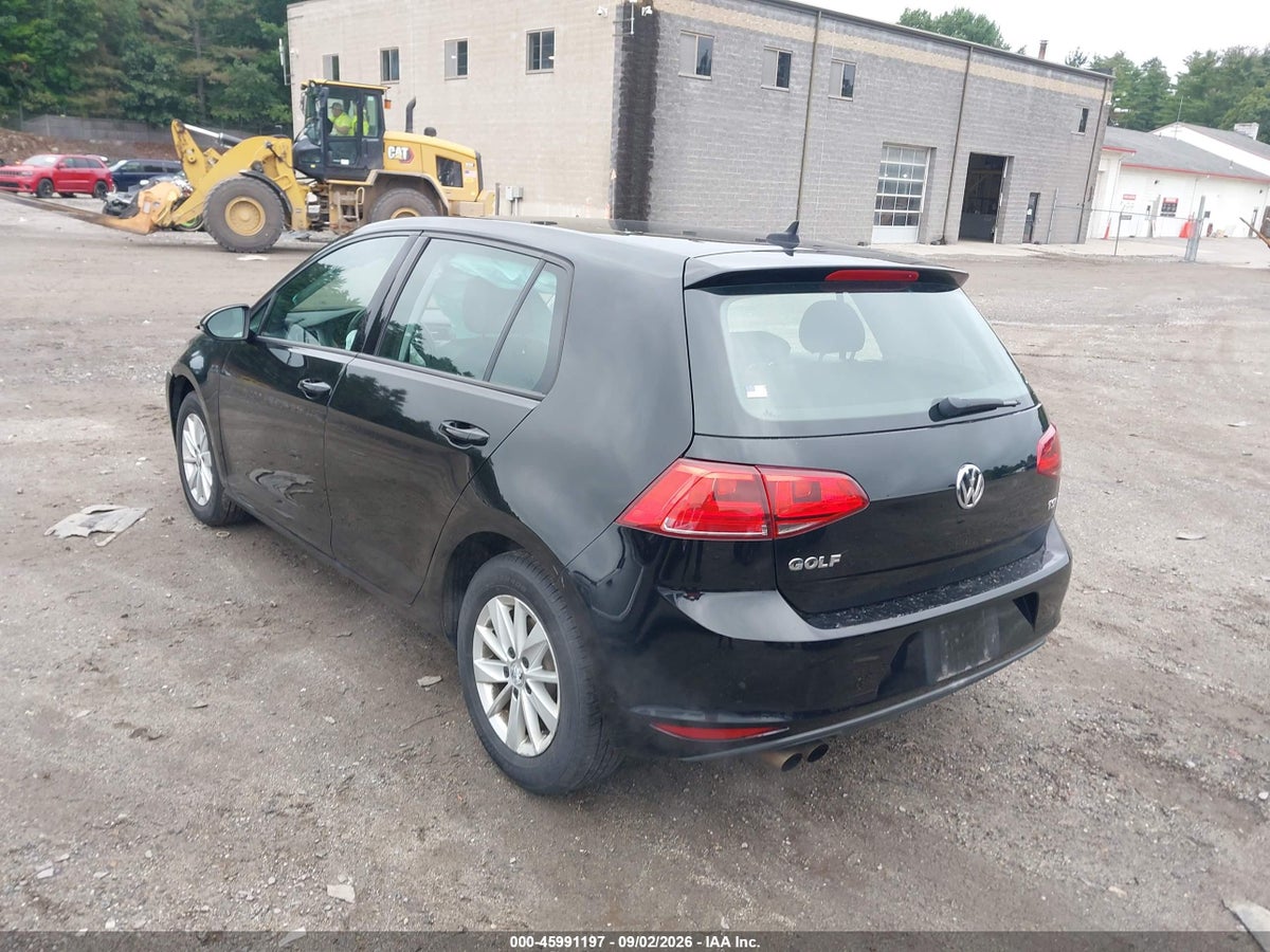 2015 VOLKSWAGEN GOLF TSI S 4-DOOR — снимка 3