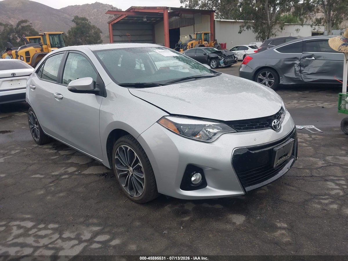2014 TOYOTA COROLLA S PREMIUM