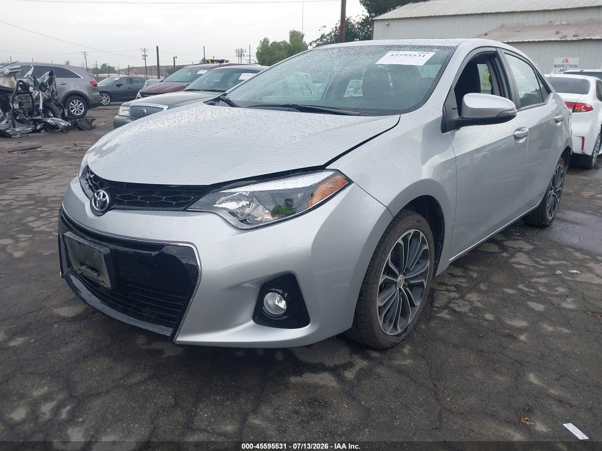 2014 TOYOTA COROLLA S PREMIUM — снимка 2